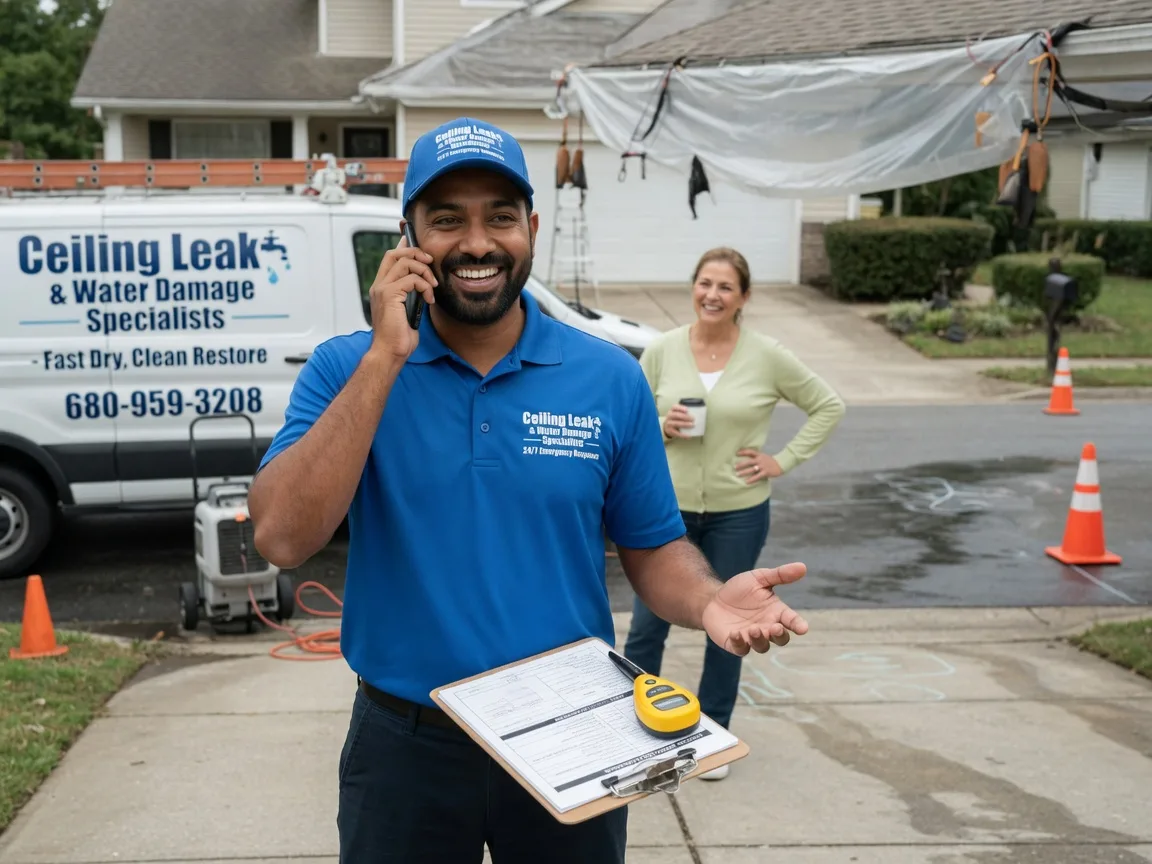 Ceiling Leak Cleanup Ortonville, MN FAQs